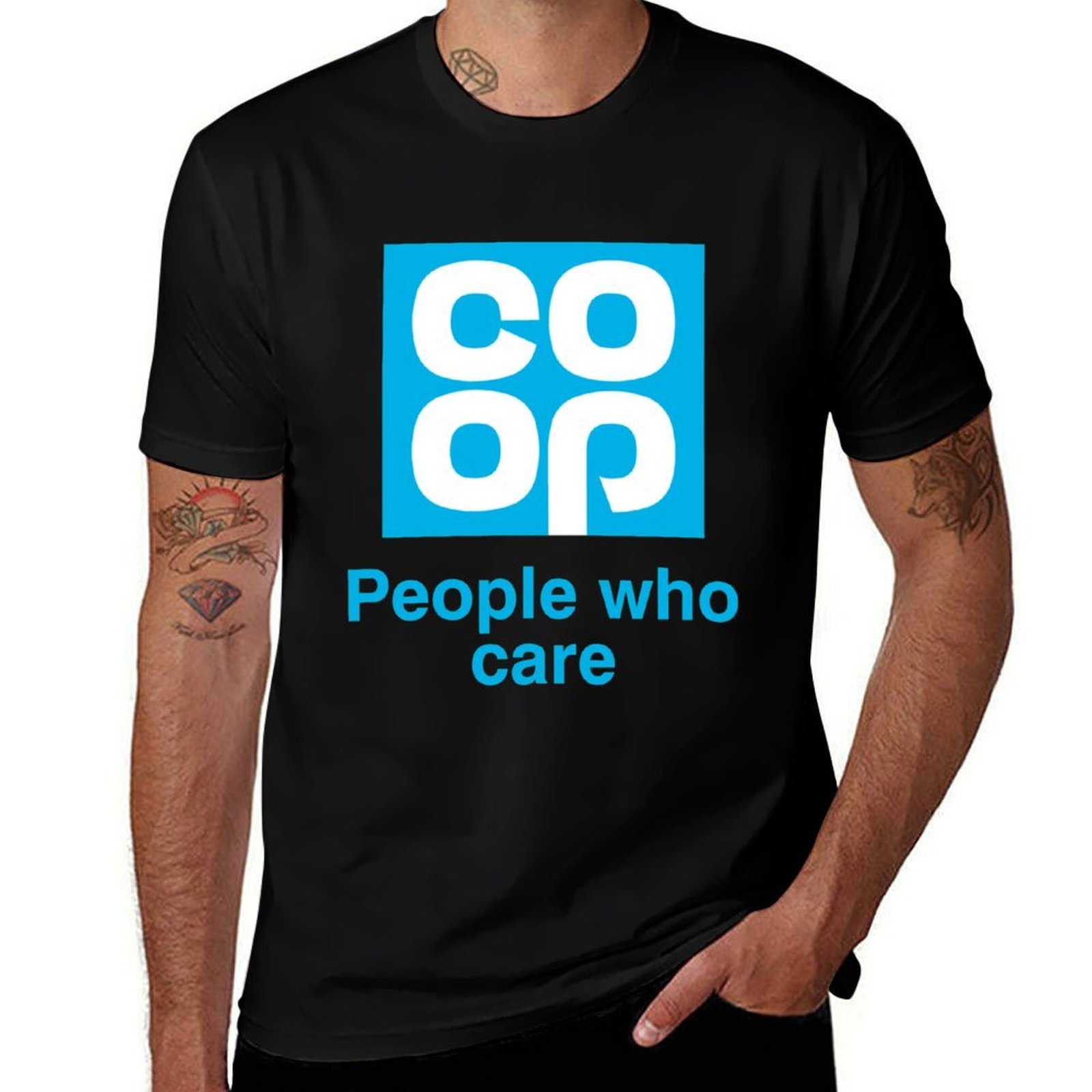 Street Fashion Co - เสื้อยืดแฟชั่นสตรีทลำลองสำหรับคนรักการดูแลคนอื่นๆ ของ Co-op