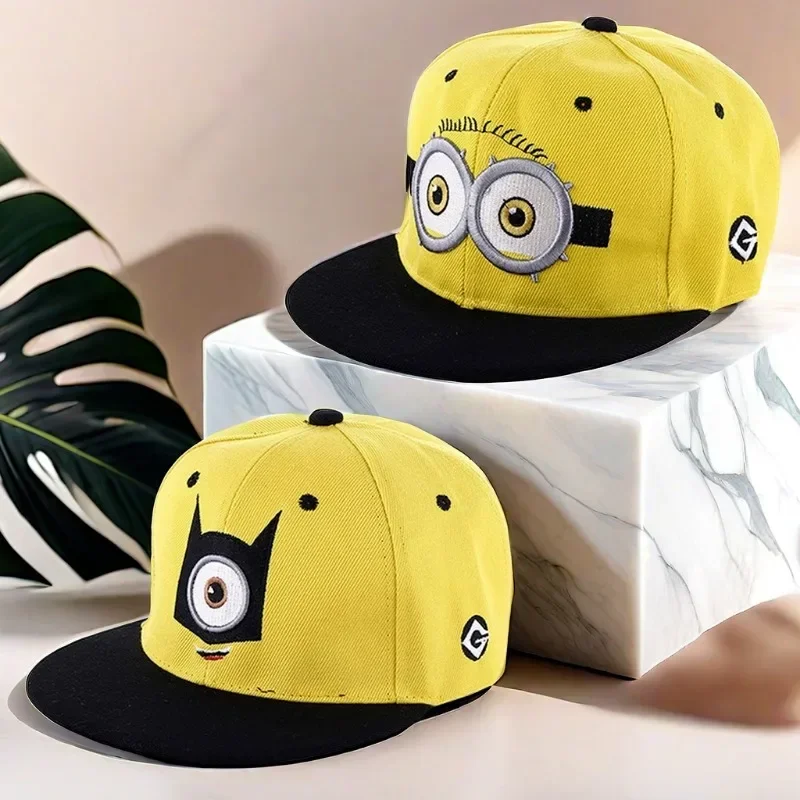 หมวกเบสบอลลายมินเนียน หมวกกันแ - Street Fashion Hats บทวิจารณ์และราคา