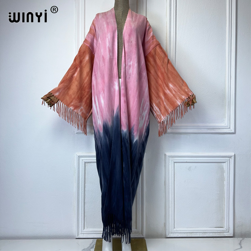 WINYI Tie-ย้อมฤดูหนาวพู่เสื้อส - Street Fashion Dubai บทวิจารณ์และราคา