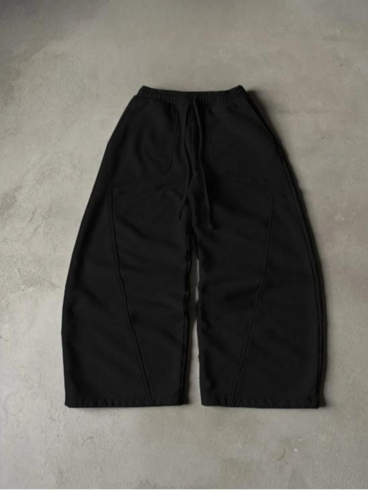 กางเกงขายาวทรงตรงสไตล์ฮิปฮอป ก - Street Fashion Winter 2025 บทวิจารณ์และราคา