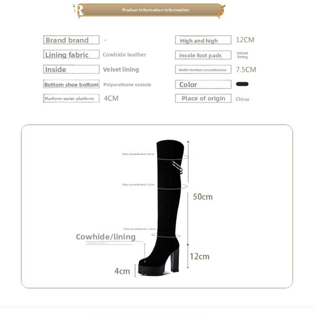 รองเท้าบูทสูงเหนือเข่า สไตล์สต - Street Fashion Winter 2025 บทวิจารณ์และราคา