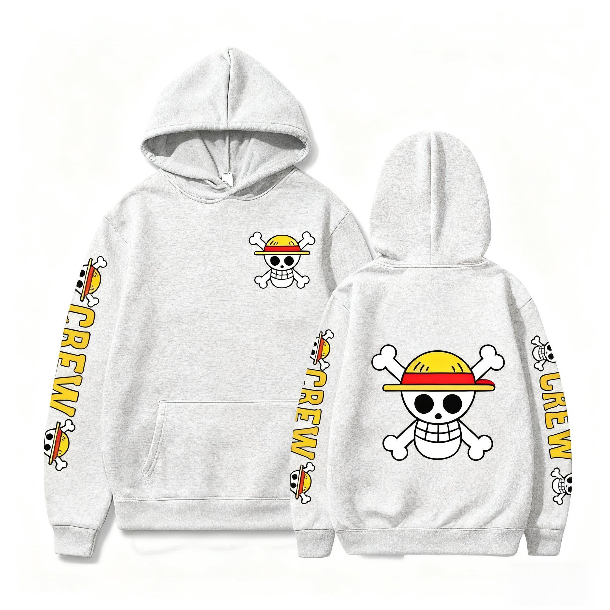 เสื้อฮู้ดลายหัวกะโหลกวันพีซ ผู - Street Fashion Hats บทวิจารณ์และราคา