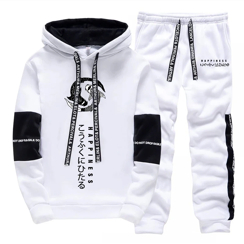 ชุดวอร์มแฟชั่นผู้ชายลายพิมพ์ เ - Street Fashion In China บทวิจารณ์และราคา
