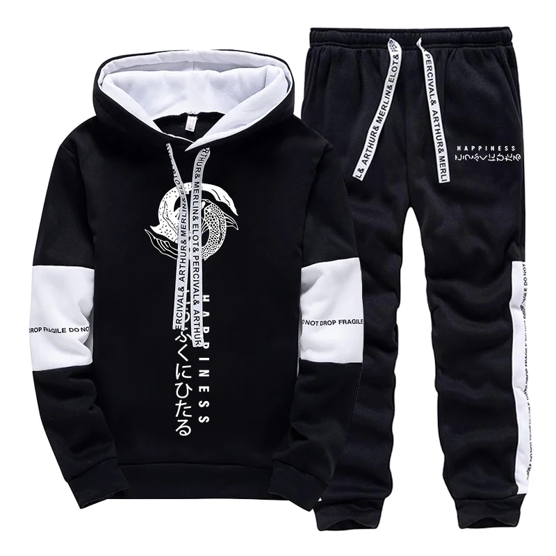 ชุดวอร์มแฟชั่นผู้ชายลายพิมพ์ เ - Street Fashion In China บทวิจารณ์และราคา