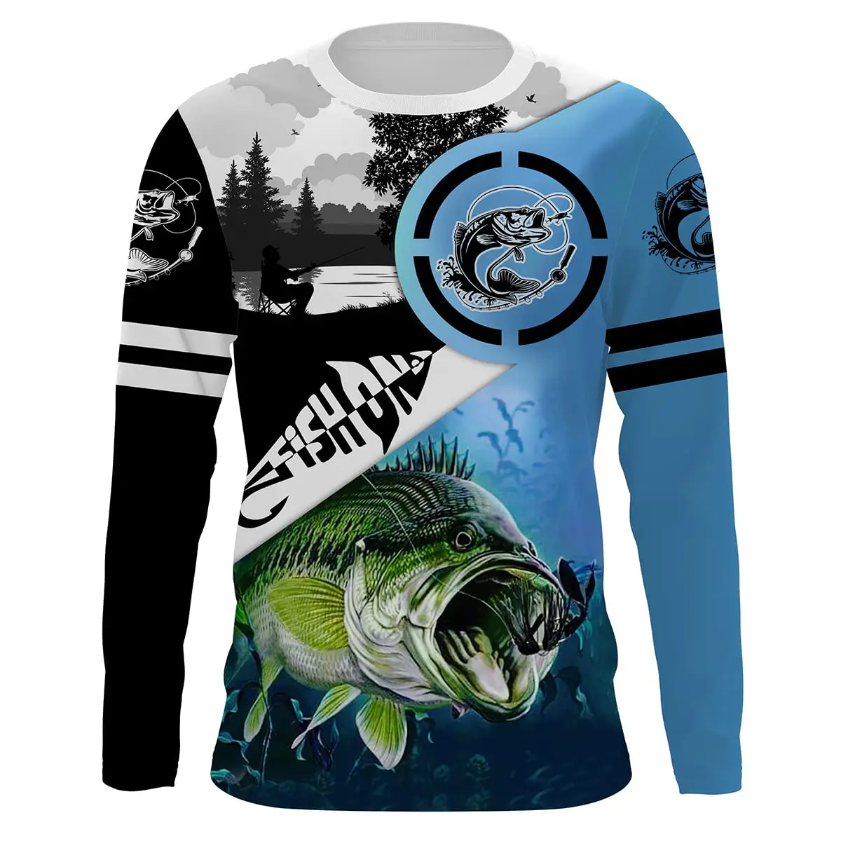 เสื้อยืดแขนยาวผู้ชาย พิมพ์ลาย  - Street Fashion In China บทวิจารณ์และราคา