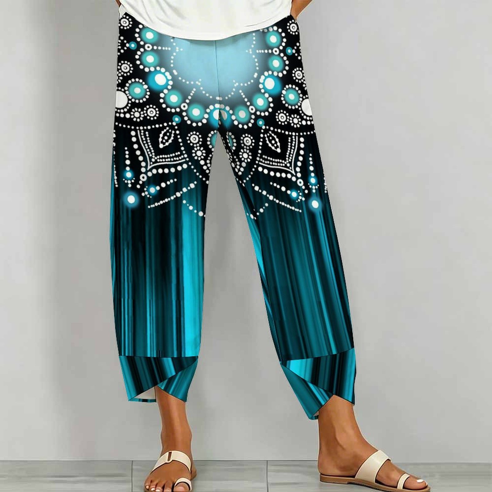 กางเกงกีฬาแบบหรูหรา กางเกงแฟชั - Fashion Street Yoga บทวิจารณ์และราคา