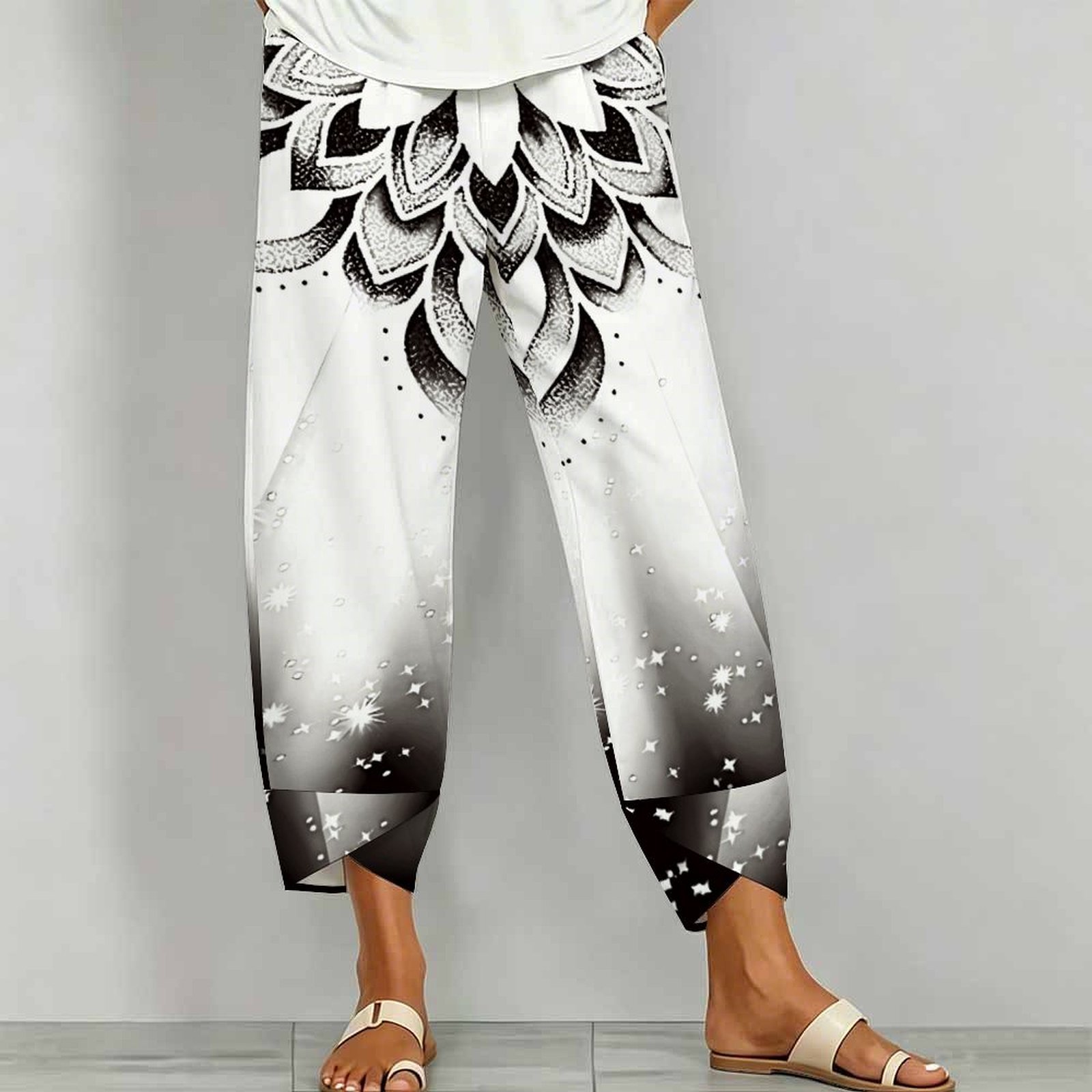กางเกงกีฬาแบบหรูหรา กางเกงแฟชั - Fashion Street Yoga บทวิจารณ์และราคา