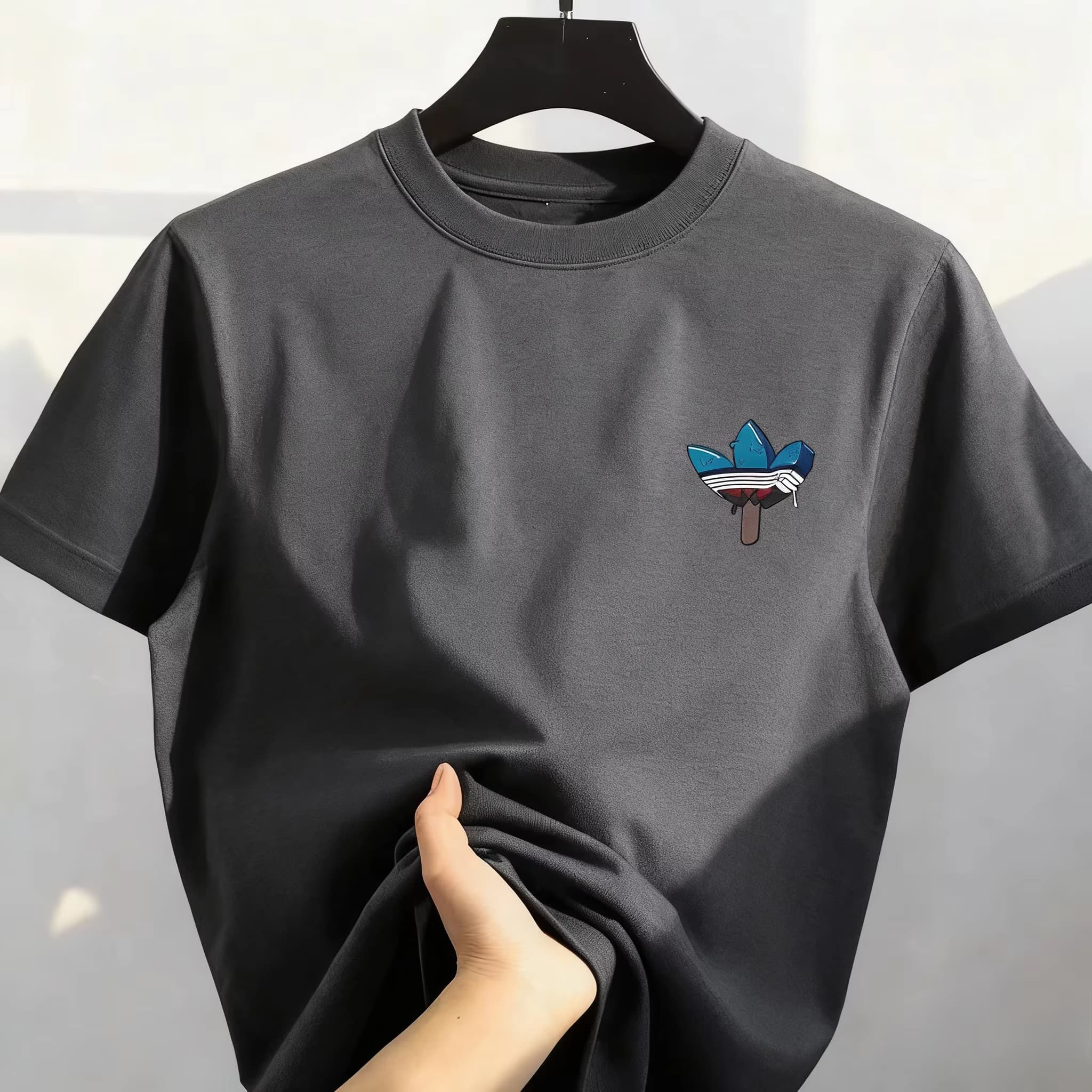 เสื้อยืดแฟชั่นเกาหลีลายการ์ตูน - Street Fashion Co บทวิจารณ์และราคา